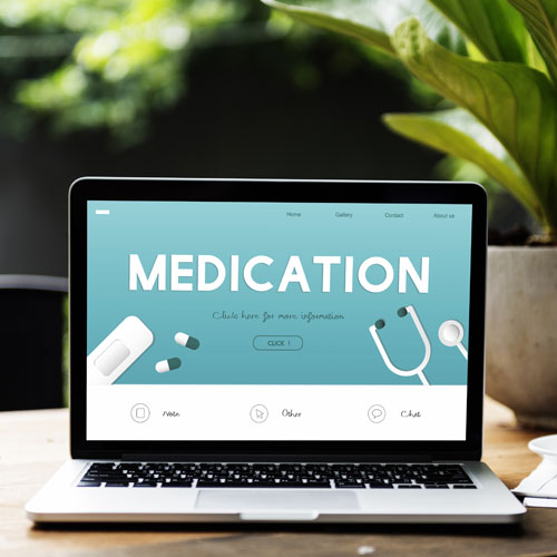 health care website development company